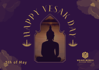 Celebrate Vesak Day Postcard Image Preview