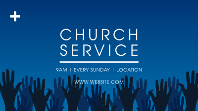 Church Worship Facebook event cover Image Preview