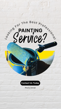 The Painting Service Instagram Story Design