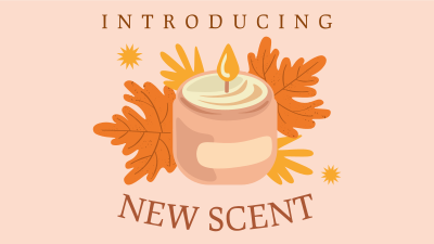 New Candle Scent Facebook event cover Image Preview