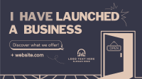 Minimalist Business Launch Animation Preview