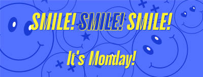 Monday Motivation Smile Facebook cover Image Preview