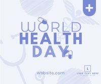 Pharmaceutical Health Day Facebook Post Design