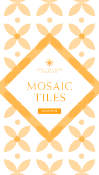 Mosaic Tiles Facebook Story Design