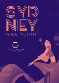 Sydney Pride Month Greeting Poster Image Preview