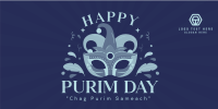 Purim Celebration Event Twitter post Image Preview