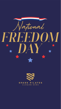 National Freedom Day Facebook story Image Preview