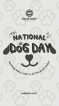 National Dog Day Instagram Reel Image Preview