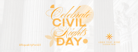 Civil Rights Celebration Facebook Cover Design