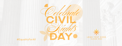 Civil Rights Celebration Facebook cover Image Preview