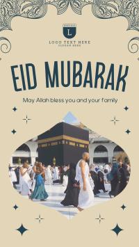 Starry Eid Al Fitr YouTube short Image Preview
