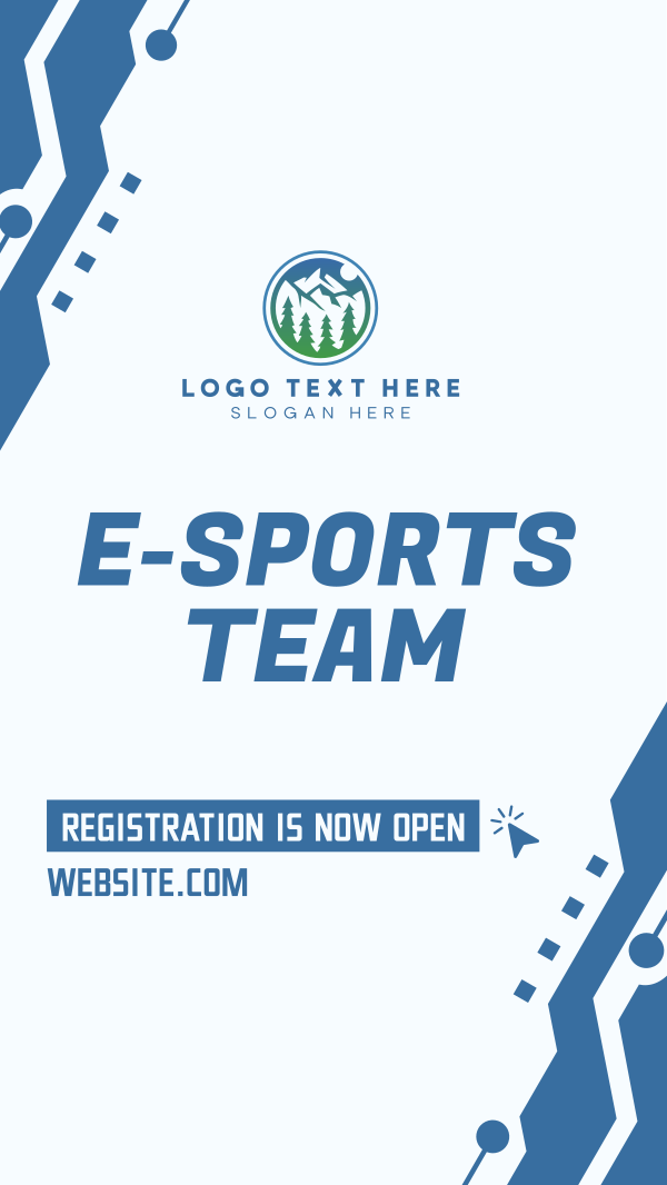 Esports Team Registration Instagram Story Design Image Preview