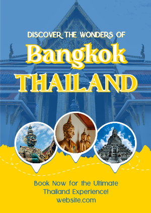 Thailand Travel Tour Flyer Image Preview