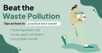 Beat Waste Pollution Facebook Ad Design