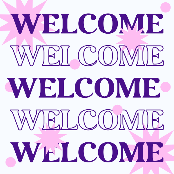 Welcome Shapes Instagram Post Design