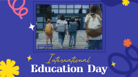 Education Day Celebration Video Image Preview