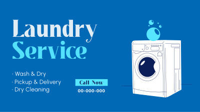 Laundry Service Facebook event cover Image Preview