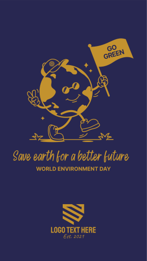 World Environment Day Mascot Facebook story