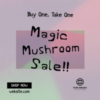 Psychedelic Mushroom Sale Linkedin Post Image Preview