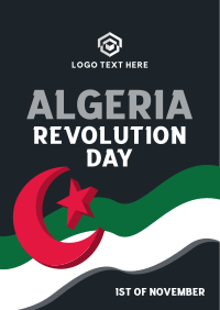 Algeria Revolution Day Poster Image Preview