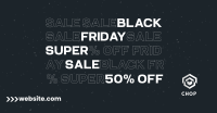 Black Friday Sale Facebook Ad Image Preview