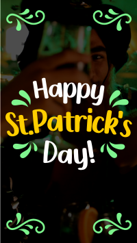 Happy St. Patrick's Day Instagram reel Image Preview