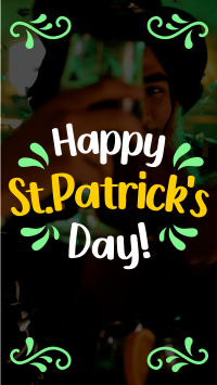 Happy St. Patrick's Day Instagram Reel Image Preview