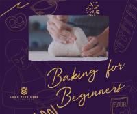 Beginner Baking Class Facebook Post Image Preview