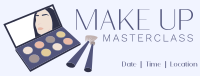 Make Up Masterclass Facebook cover Image Preview