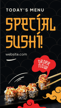 Special Sushi YouTube short Image Preview