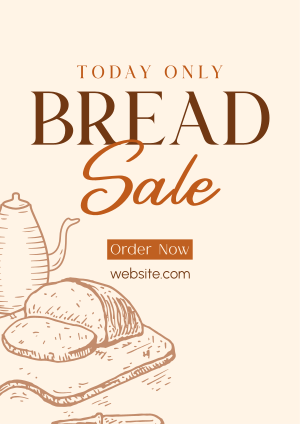 Bread Platter Flyer Image Preview
