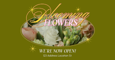 Blooming Today Floral Facebook ad Image Preview