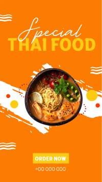 Thai Flavour TikTok Video Design