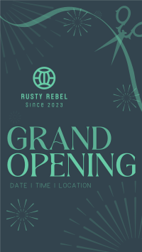 Fireworks Grand Opening Instagram Reel Image Preview