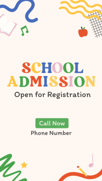 Fun Kids School Admission Instagram story Image Preview