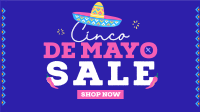 Party with Sombrero Sale Facebook event cover Image Preview
