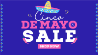 Party with Sombrero Sale Facebook Event Cover Image Preview