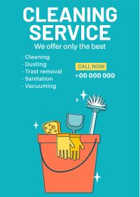 Cleaning Tools Flyer Design