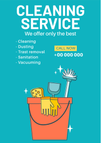 Cleaning Tools Flyer Image Preview