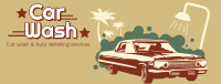 Vintage Carwash Facebook cover | BrandCrowd Facebook cover Maker