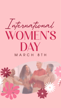 International Women's Day Facebook Story Design