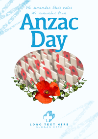 Rustic Anzac Day Poster Image Preview