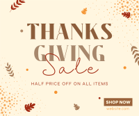 Thanksgiving Sale Facebook Post Image Preview