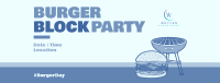 Burger Grill Party Facebook cover Image Preview