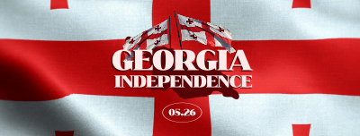 Georgia Independence Day Celebration Facebook cover Image Preview