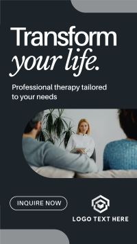 Psychology Therapist TikTok Video Design