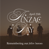 Anzac Day Remembrance Linkedin Post Image Preview