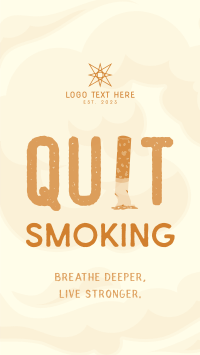 Quit Smoking TikTok video Image Preview