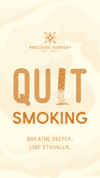 Quit Smoking TikTok Video Image Preview