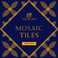 Mosaic Tiles Instagram Post Design